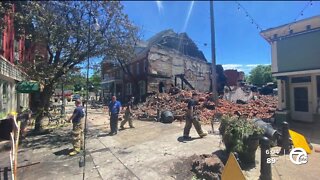 Fire aftermath in Holly