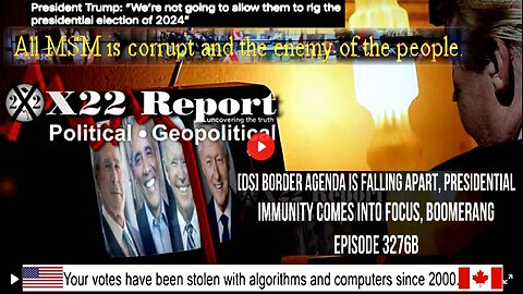 Ep 3276b - [DS] Border Agenda Is Falling Apart, Presidential Immunity Comes Into Focus, Boomerang