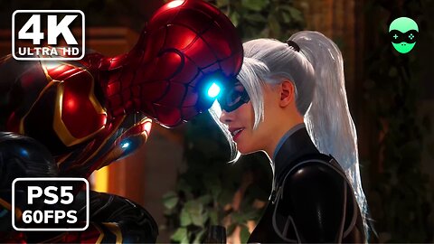Spider-Man PS5 - Black Cat Seduces Spiderman Cutscene (The Heist DLC)