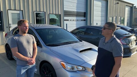 Tulsa Window Tint | White Glove Auto | Subaru WRX