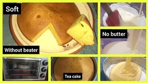 easy and quick vanilla sponge cake | without butter| basic sponge cake | tea cake | by fiza farrukh