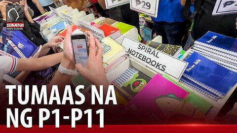 Presyo ng ilang school materials, tumaas na ng P1-P11, ilang linggo bago ang pasukan —DTI