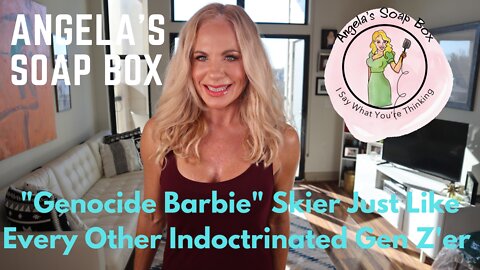 "Genocide Barbie" Skier Just Like Every Other Indoctrinated Gen Z'er