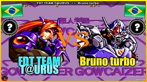 Voltage Fighter: Gowcaizer (FDT TEAM T@URUS Vs. Bruno turbo) [Brazil Vs. Brazil]