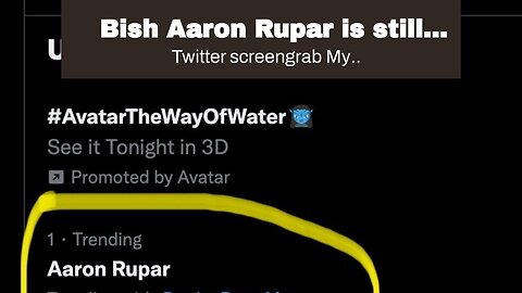 Bish Aaron Rupar is still crying…