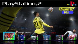 NOVO ! PES 2021 PS2 ADVANCED LANÇAMENTO EDITOR LETO