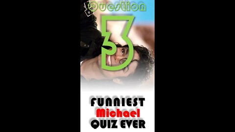 The Funniest Michael Jackson Music Quiz Ever! Guess The Song! Question Three #shorts