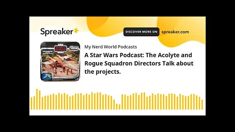 A Star Wars Podcast: The Acolyte and Rogue Squadron Directors Talk about the projects.