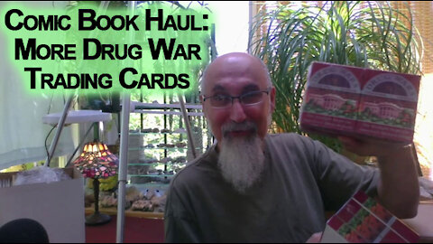 Comic Book Haul #56: More 1991 Drug War Trading Cards, Eclipse Comics [ASMR, War on Drugs, History]