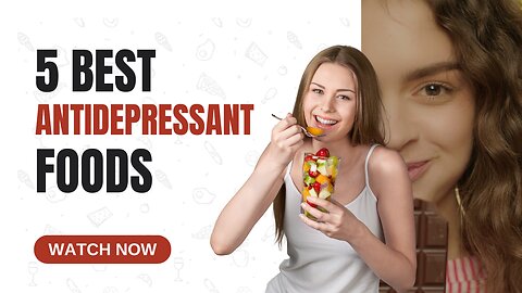 Top 5 Foods That Act as Natural Antidepressants #mentalhealthtips