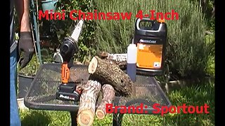 Mini Chainsaw 4 Inch review