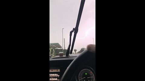 Caught lightning and thunder