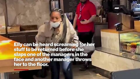 Atlanta Airport Employee Fired…Leaps Over Counter…Fights Managers & Swings Chair…'Give Me My Stuff!'
