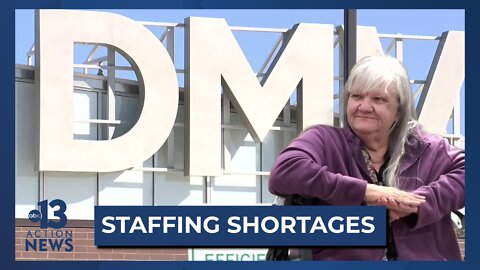 DMV experiencing staffing shortages