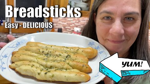 BREADSTICKS From Scratch | Big Family Homestead