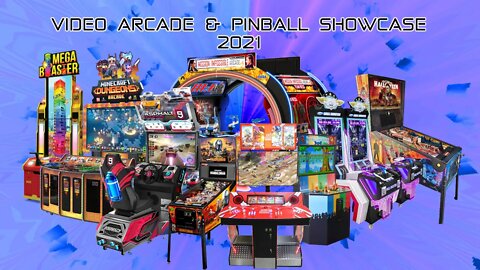 The #Arcade & #Pinball Games of 2021 Showcase