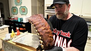 BBQ Ribs in the Oven "Fake Smoke Ring"