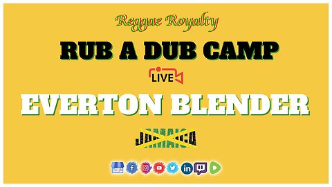 Official Reggae Exclusive at Rub A Dub Camp: Everton Blender Live In Jamaica Live Music Performance