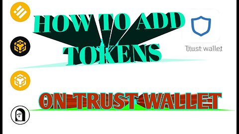 How to add busd or bnb token active in trust wallet app
