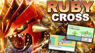 Pokemon Ruby Cross - New QoL Hack ROM with R to auto-run, pocket size upgrade and more