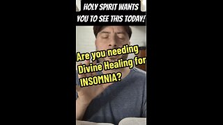 Are you needing Divine Healing for INSOMNIA?