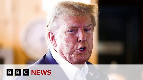 Trump says he will be arrested in Georgia election case - BBC News
