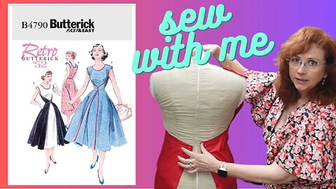 Sewing Butterick 4790 Retro Wrap - The Walk Away Dress
