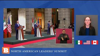 LIVE: Pres. Biden, Pres. Lopez Obrador, Prime Minister Trudeau Delivering Remarks in Mexico City...