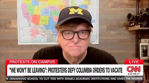 Michael Moore: None of Them Are Committing Acts of Violence... ‘From the River to the Sea’ Are Just Signs