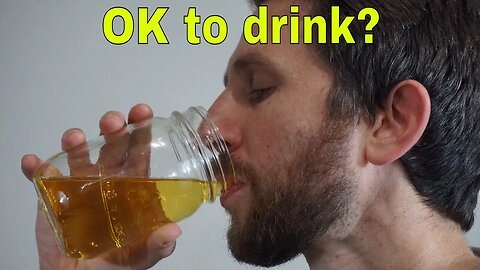 Drinking My Own Urine. Good Idea or Bad Idea?
