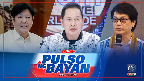 LIVE: Pulso ng Bayan kasama sina Atty. Harry Roque, Admar Vilando at Jade Calabroso | July 11, 2024