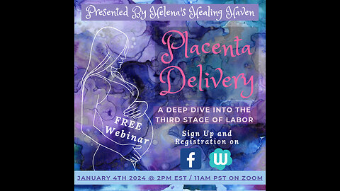 Free Placenta Delivery Webinar