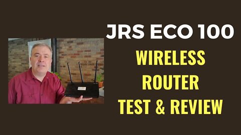 JRS Eco 100 5 GHZ Wireless Router Review