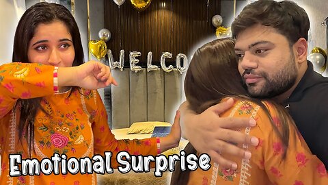 Meeting My Wife After A Long Time ❤️ | Emotional Surprise 😭