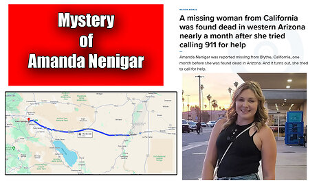 Mystery of Amanda Nenigar Found Dead A Month After Placing A 911 For Help