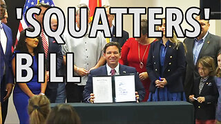 Governor DeSantis signs bill targeting residential 'squatters'