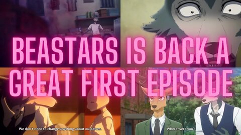 Beastars 2nd Season Episode 1 reaction