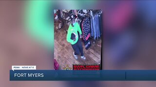 SWFL Crime stoppers looking for a high end purse snatcher