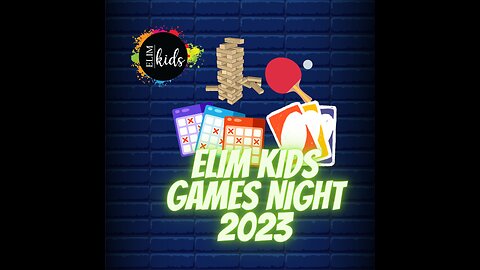 Elim Kids Games Night 2023