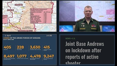 01.04.23 ⚡️Russian Defence Ministry report on the progress of the deNAZIfication of Ukraine