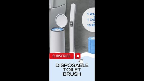 Disposable Toilet Brush | #gadgets #toilet