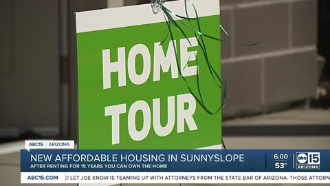 New affordable housing units in Phoenix, resident can buy after 15 years