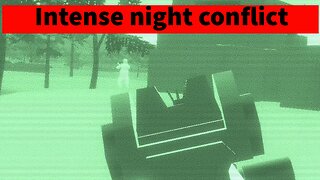 Intense nightime firefight (ravenfield modded)