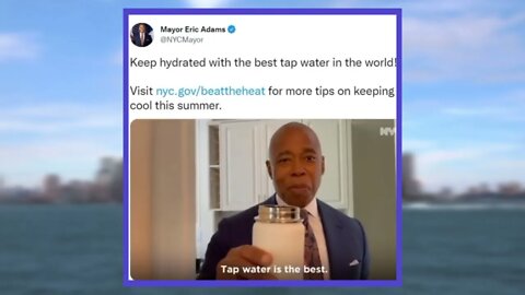 Bizarre NYC Mayor Tap Water Ad
