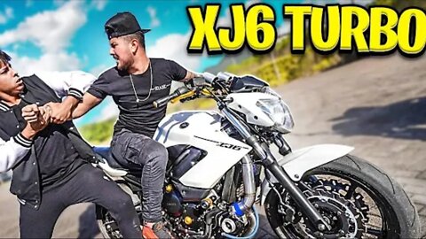 PEGUEI A XJ6 TURBO ESCONDIDO DO RENATO !! 🤫 “ * ele ficou bravo? *