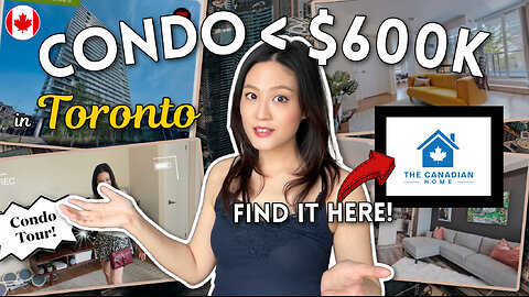 What Condo does $600k get you in TORONTO? (with condo tour!)