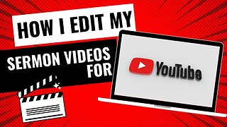 🚨 How I Edit My Sermon Videos for YouTube 🙏💡 #Preach #Sermon #Editing #VideoEditing #Church