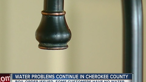 Water Problems Continue In Cherokee County