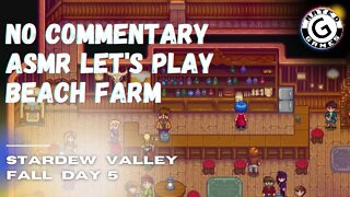 Stardew Valley No Commentary - Family Friendly Lets Play on Nintendo Switch - Fall Day 5