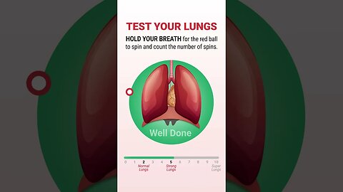 Test Your Lung Capacity at Home 🫁